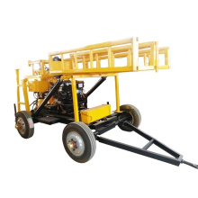 HW190T 200m depth Trailer Mounted Water Well Drilling Rig